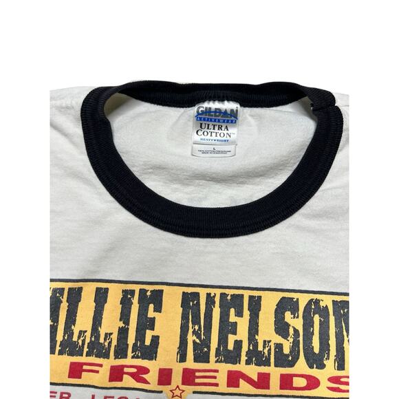 Vintage 2005 Willie Nelson Shirt Large Reno Nevada Country Music Band Tour Retro - Picture 3 of 11